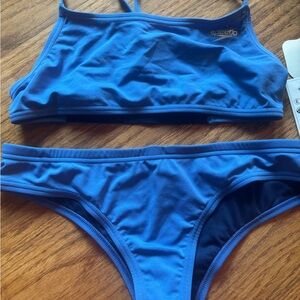 Speedo Blue Sporty Bikini Swim